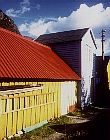 Coloured huts